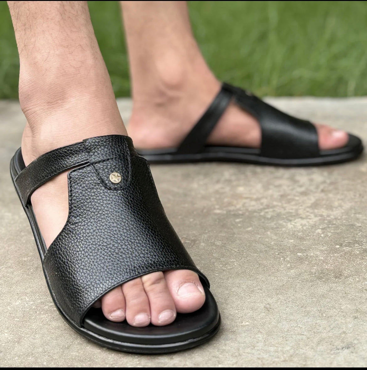 Black slipper